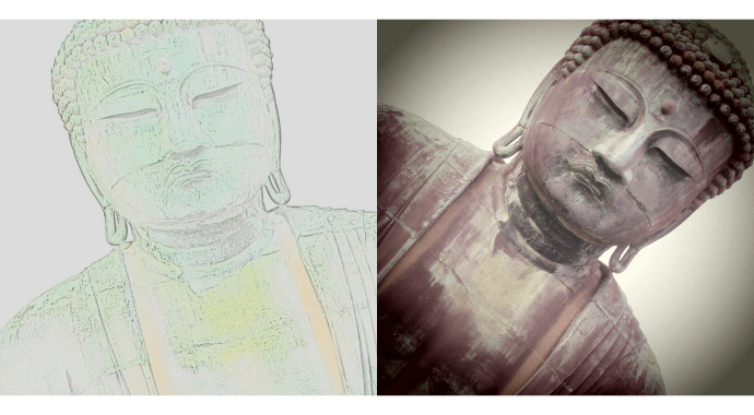 コンデジで撮った鎌倉の大仏